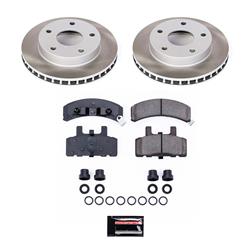 PowerStop Z17 Evolution Plus Semi-Coated Rotor Brake Kits for 1994-1999 RAM 1500 - SC2126
