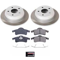PowerStop Z17 Evolution Plus Semi-Coated Rotor Brake Kits for 1999-2004 GRAND CHEROKEE - SC2151