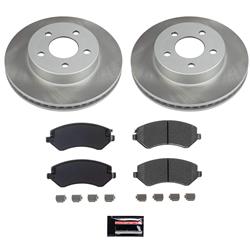 PowerStop Z17 Evolution Plus Semi-Coated Rotor Brake Kits for 2002-2007 LIBERTY - SC2160