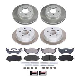 PowerStop Z17 Evolution Plus Semi-Coated Rotor Brake Kits for 2003-2007 LIBERTY - SC2162