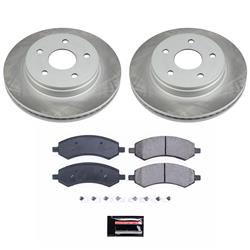 PowerStop Z17 Evolution Plus Semi-Coated Rotor Brake Kits SC2163