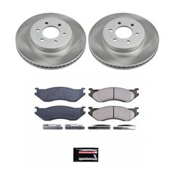 PowerStop Z17 Evolution Plus Semi-Coated Rotor Brake Kits for 2003 DURANGO - SC2178