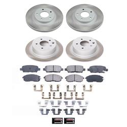 PowerStop Z17 Evolution Plus Semi-Coated Rotor Brake Kits for 2002-2006 ALTIMA - SC2283