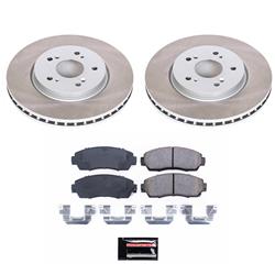 PowerStop Z17 Evolution Plus Semi-Coated Rotor Brake Kits SC228