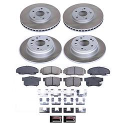 PowerStop Z17 Evolution Plus Semi-Coated Rotor Brake Kits for 1999-2003 TL - SC2295