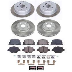 PowerStop Z17 Evolution Plus Semi-Coated Rotor Brake Kits for 2005-2010 TC - SC2315