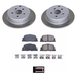 PowerStop Z17 Evolution Plus Semi-Coated Rotor Brake Kits for 2005-2010 TC - SC2319
