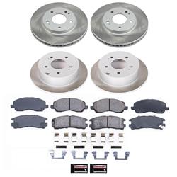 PowerStop Z17 Evolution Plus Semi-Coated Rotor Brake Kits for 2004-2012 GALANT - SC2395
