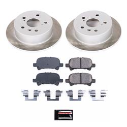 PowerStop Z17 Evolution Plus Semi-Coated Rotor Brake Kits for 2005-2007 AVALON, 2002-2006 CAMRY, 2004-2008 SOLARA - SC2417