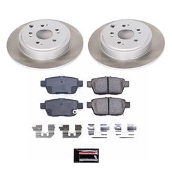 PowerStop Z17 Evolution Plus Semi-Coated Rotor Brake Kits for 2006-2011 RIDGELINE - SC2429