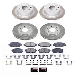 PowerStop Z17 Evolution Plus Semi-Coated Rotor Brake Kits for 2010-2013 ALTIMA - SC242