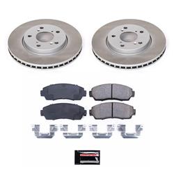 PowerStop Z17 Evolution Plus Semi-Coated Rotor Brake Kits for 2005-2010 ODYSSEY - SC2435