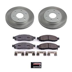 PowerStop Z17 Evolution Plus Semi-Coated Rotor Brake Kits SC2442