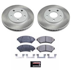 PowerStop Z17 Evolution Plus Semi-Coated Rotor Brake Kits SC2553