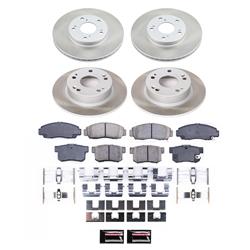 PowerStop Z17 Evolution Plus Semi-Coated Rotor Brake Kits for 2003-2007 ACCORD - SC2557