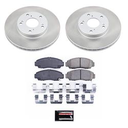 PowerStop Z17 Evolution Plus Semi-Coated Rotor Brake Kits for 2003-2007 ACCORD - SC2558