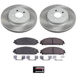 PowerStop Z17 Evolution Plus Semi-Coated Rotor Brake Kits SC2560