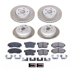 PowerStop Z17 Evolution Plus Semi-Coated Rotor Brake Kits for 2007-2012 RDX - SC2781