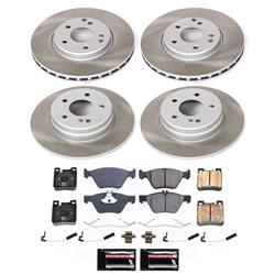 PowerStop Z17 Evolution Plus Semi-Coated Rotor Brake Kits SC2785