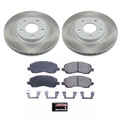 PowerStop Z17 Evolution Plus Semi-Coated Rotor Brake Kits SC3032