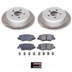 PowerStop Z17 Evolution Plus Semi-Coated Rotor Brake Kits for 2008-2012 LIBERTY, 2007-2011 NITRO - SC3046