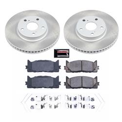 PowerStop Z17 Evolution Plus Semi-Coated Rotor Brake Kits SC3053