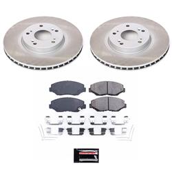 PowerStop Z17 Evolution Plus Semi-Coated Rotor Brake Kits for 2012-2015 CIVIC, 2005-2006 CR-V, 2013-2015 ILX - SC3055