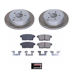 PowerStop Z17 Evolution Plus Semi-Coated Rotor Brake Kits for 2007-2010 EDGE, MKX - SC3060