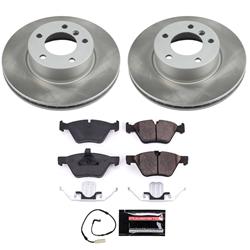 PowerStop Z17 Evolution Plus Semi-Coated Rotor Brake Kits for 2006 325I - SC3087