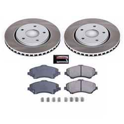 PowerStop Z17 Evolution Plus Semi-Coated Rotor Brake Kits SC3118