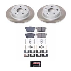 PowerStop Z17 Evolution Plus Semi-Coated Rotor Brake Kits for 2005-2007 ACCORD, 2016-2022 ILX - SC3128