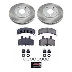 PowerStop Z17 Evolution Plus Semi-Coated Rotor Brake Kits for 1990-1993 COMMERCIAL CHASSIS, DEVILLE, 1990-1992 FLEETWOOD - SC3132