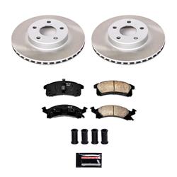 PowerStop Z17 Evolution Plus Semi-Coated Rotor Brake Kits SC3156