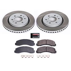 PowerStop Z17 Evolution Plus Semi-Coated Rotor Brake Kits SC3167