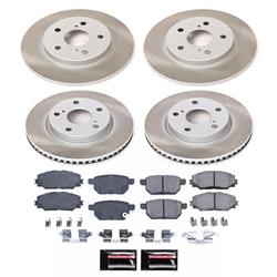 PowerStop Z17 Evolution Plus Semi-Coated Rotor Brake Kits for 2008-2015 XB - SC4141
