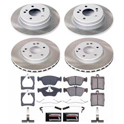 PowerStop Z17 Evolution Plus Semi-Coated Rotor Brake Kits SC4417
