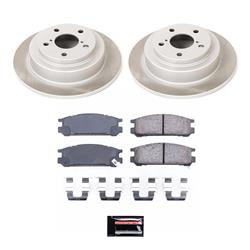 PowerStop Z17 Evolution Plus Semi-Coated Rotor Brake Kits for 1993-1998 IMPREZA, 1990-1999 LEGACY - SC448