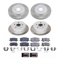 PowerStop Z17 Evolution Plus Semi-Coated Rotor Brake Kits SC4530