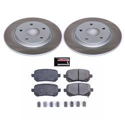 PowerStop Z17 Evolution Plus Semi-Coated Rotor Brake Kits SC4569