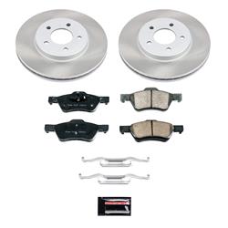 PowerStop Z17 Evolution Plus Semi-Coated Rotor Brake Kits for 2005-2010 ESCAPE, MARINER, TRIBUTE - SC4580