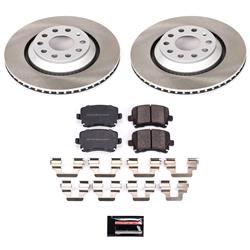 PowerStop Z17 Evolution Plus Semi-Coated Rotor Brake Kits SC4628