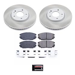 PowerStop Z17 Evolution Plus Semi-Coated Rotor Brake Kits for 2006-2010 SONATA - SC4647