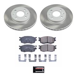 PowerStop Z17 Evolution Plus Semi-Coated Rotor Brake Kits for 2006-2011 ACCENT, RIO, RIO5 - SC4652