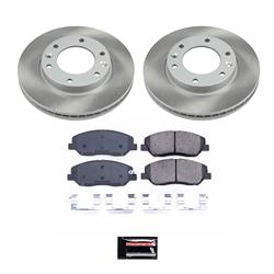 PowerStop Z17 Evolution Plus Semi-Coated Rotor Brake Kits for 2007-2008 ENTOURAGE, 2006-2014 SEDONA - SC4664