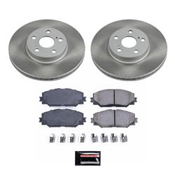 PowerStop Z17 Evolution Plus Semi-Coated Rotor Brake Kits SC4669