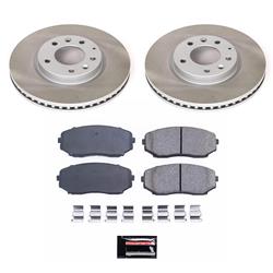 PowerStop Z17 Evolution Plus Semi-Coated Rotor Brake Kits for 2007-2012 CX-7 - SC4676
