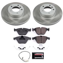 PowerStop Z17 Evolution Plus Semi-Coated Rotor Brake Kits for 2009-2010 328I XDRIVE, 2008 328XI - SC4678