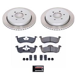 PowerStop Z17 Evolution Plus Semi-Coated Rotor Brake Kits for 2007-2009 EXPEDITION, NAVIGATOR - SC4682