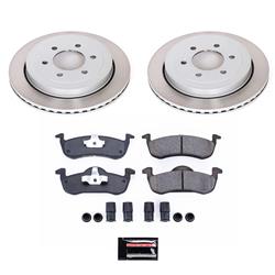 PowerStop Z17 Evolution Plus Semi-Coated Rotor Brake Kits for 2007-2017 EXPEDITION, NAVIGATOR - SC4683
