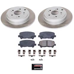 PowerStop Z17 Evolution Plus Semi-Coated Rotor Brake Kits SC4685